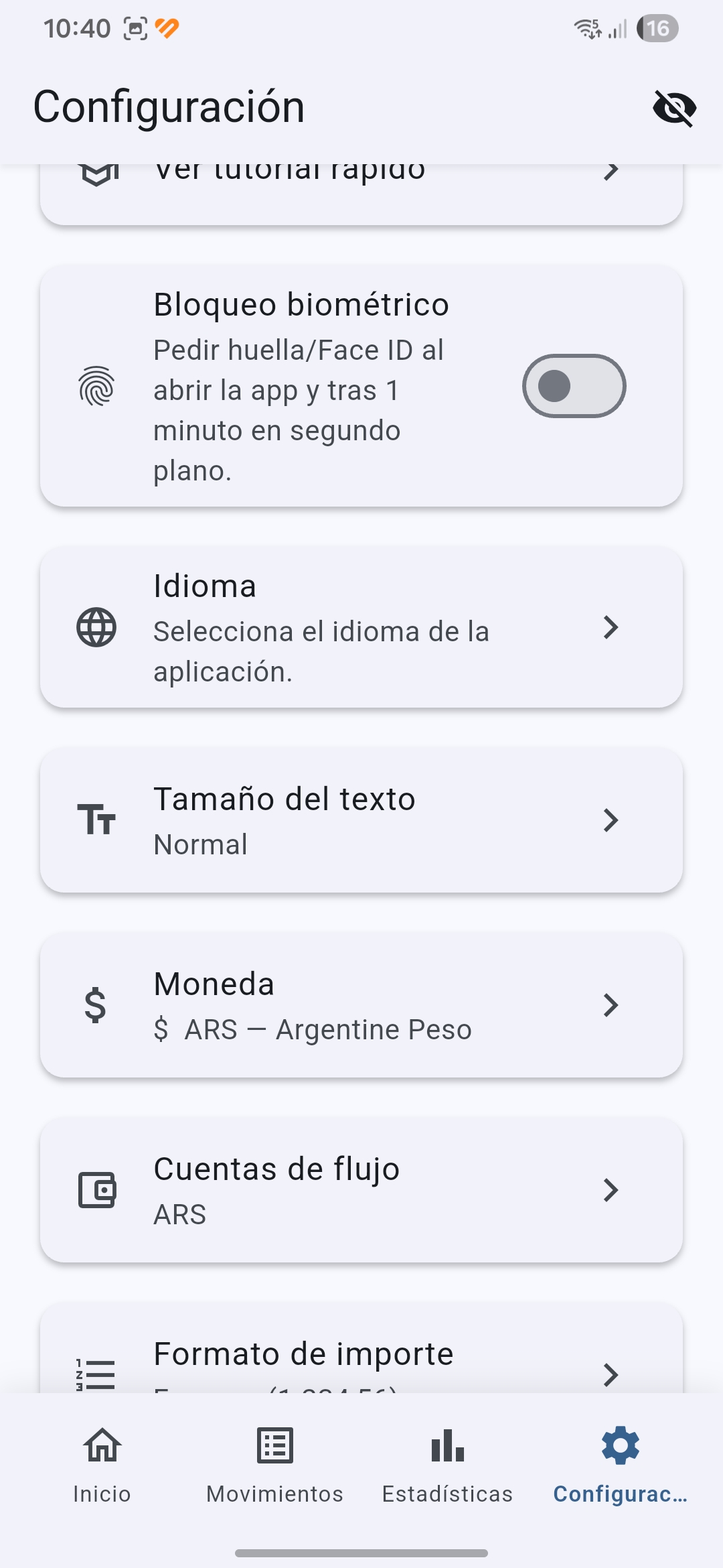 Dinario pantalla 7